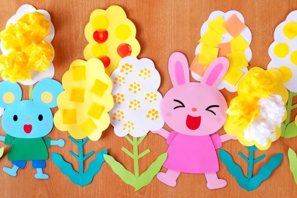 保育園　3月製作　菜の花アイデア5種！春色保育室にしよう イメージ