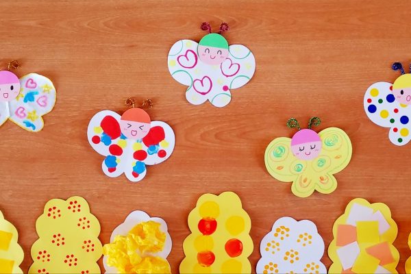 保育園　4月製作　かわいいちょうちょ年齢別製作アイデア5選！ イメージ