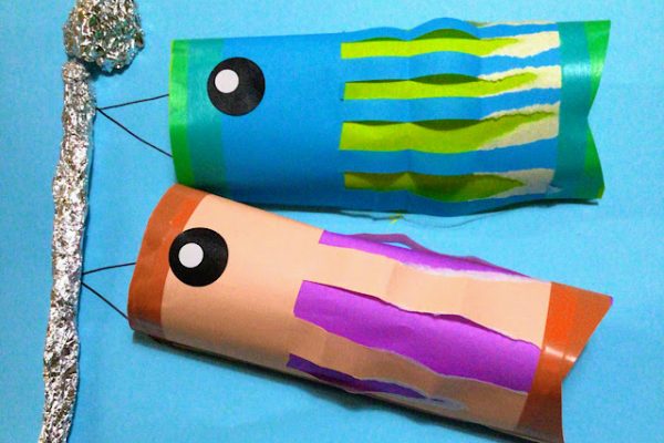 保育園　5月製作　鯉のぼり製作｜折り紙・紙コップ・牛乳パックで作ろう！ イメージ