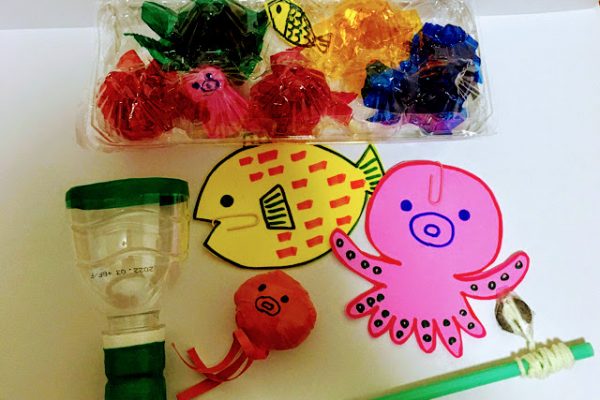 保育園　7月製作「魚」水遊びを楽しくする手作りおもちゃ イメージ